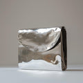Women's Metalic Look Hand Bag
